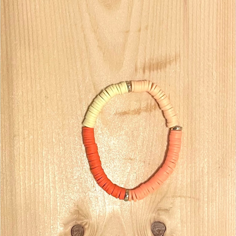 Orange bracelet